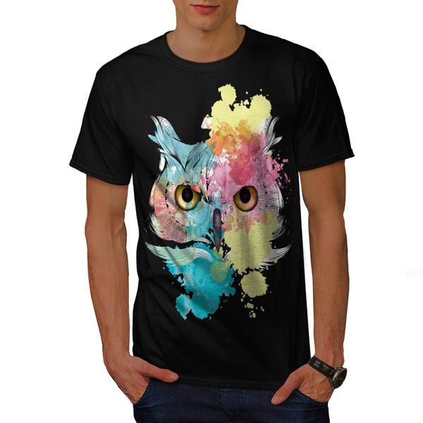 Fantasy Animal Owl Mens T-Shirt