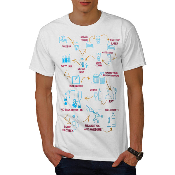 Chemistry Nerd Life Mens T-Shirt