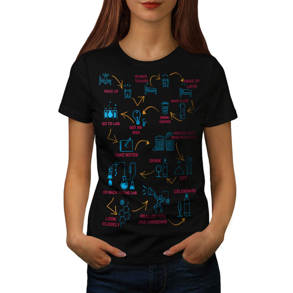 Chemistry Nerd Life Womens T-Shirt