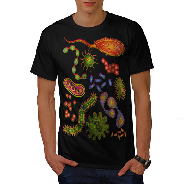 Bacteria Underworld Mens T-Shirt