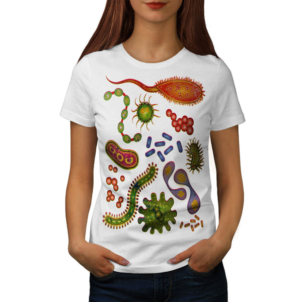 Bacteria Underworld Womens T-Shirt