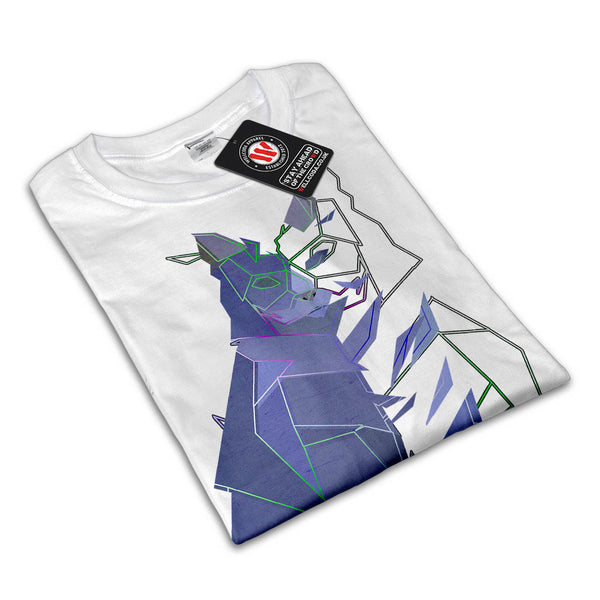 Mysterious Cat Shape Womens T-Shirt