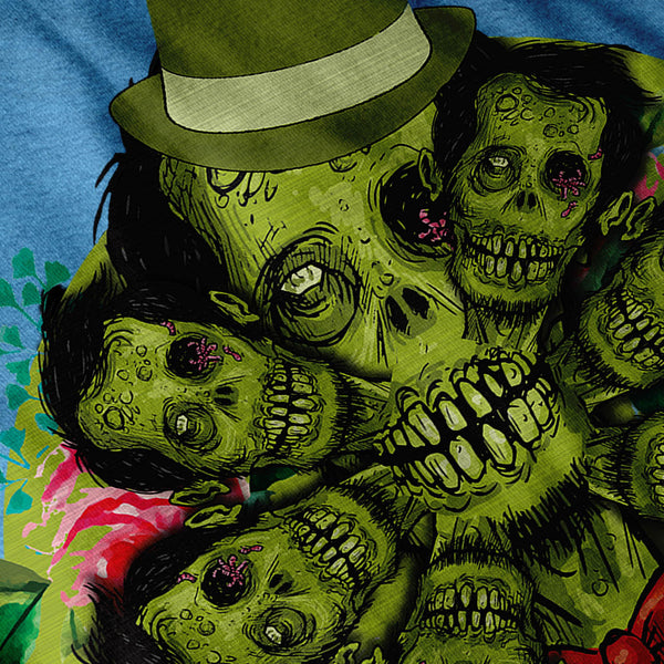 Beauty Inside Zombie Mens T-Shirt