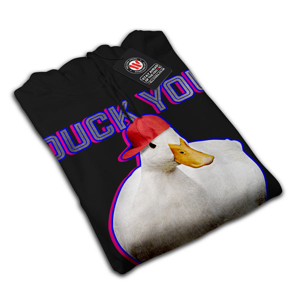 Sarcastic Duck You Mens Hoodie