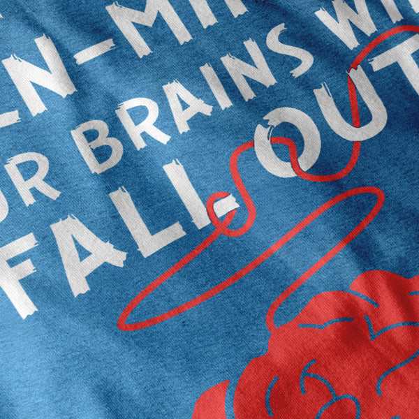 Brain Phrase Fun Mens T-Shirt