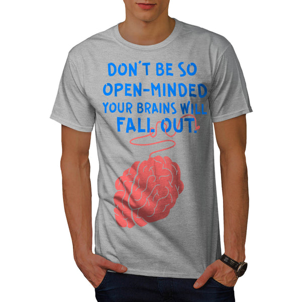 Brain Phrase Fun Mens T-Shirt