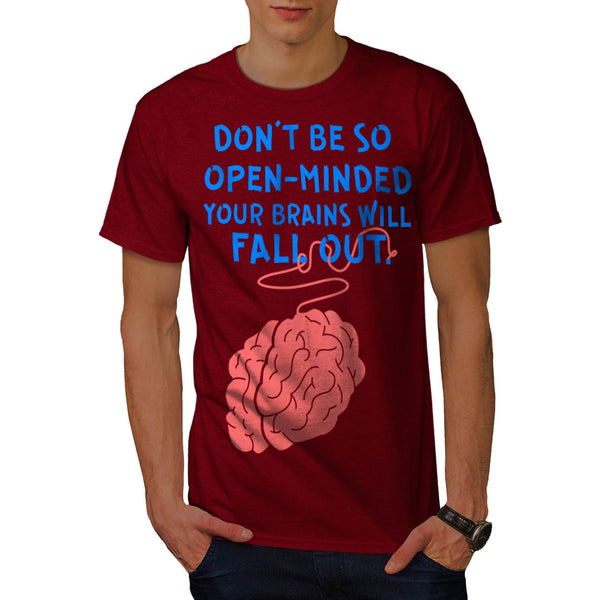 Brain Phrase Fun Mens T-Shirt