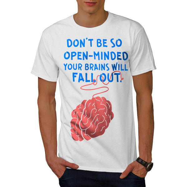 Brain Phrase Fun Mens T-Shirt