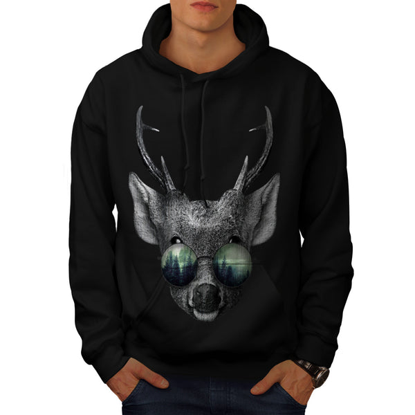 Cool Forest Glasses Mens Hoodie