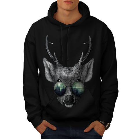 Cool Forest Glasses Mens Hoodie