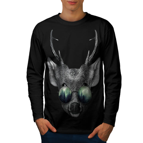 Cool Forest Glasses Mens Long Sleeve T-Shirt
