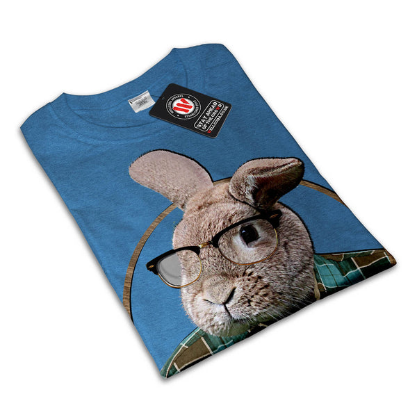 Hipster Rabbit Ear Mens T-Shirt