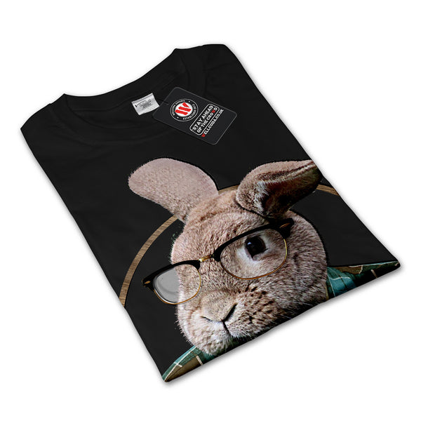Hipster Rabbit Ear Mens Long Sleeve T-Shirt