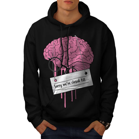 Sorry We're Closed Mens Hoodie