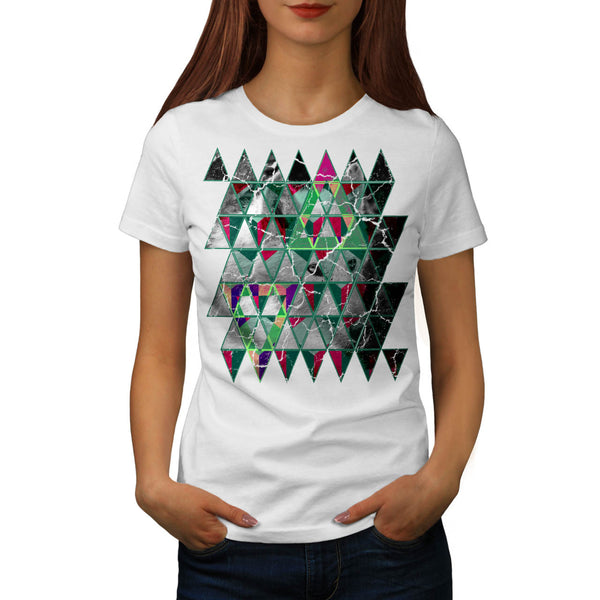 Kaleidoscopic Wolf Womens T-Shirt