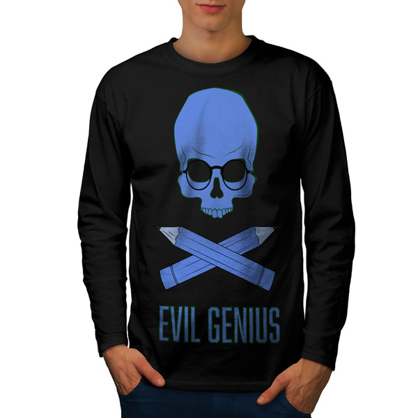 Evil Genius Revenge Mens Long Sleeve T-Shirt