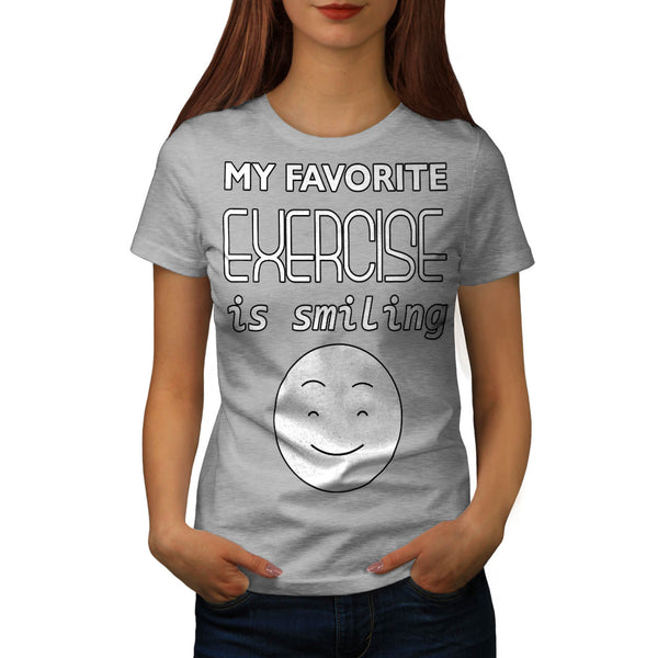 My Favorite Exercise Womens T-Shirt