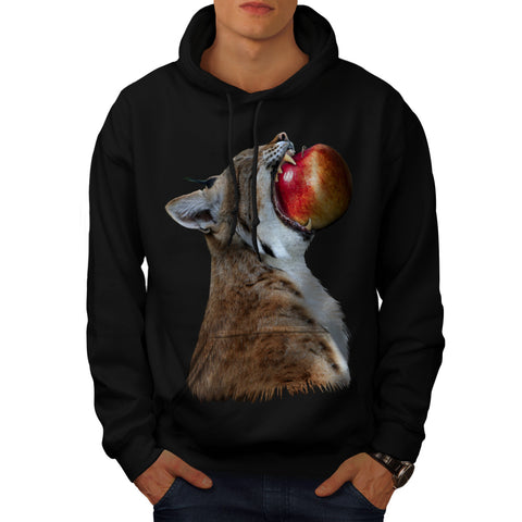 Healthy Apple Bite Mens Hoodie