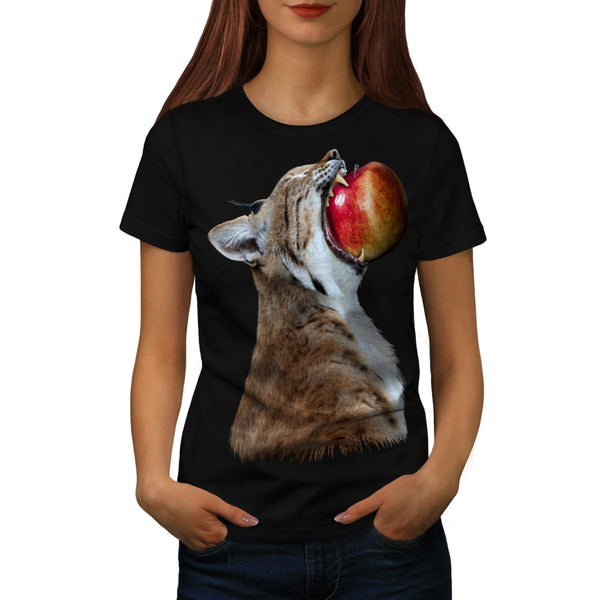 Healthy Apple Bite Womens T-Shirt