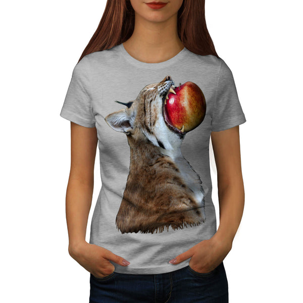Healthy Apple Bite Womens T-Shirt