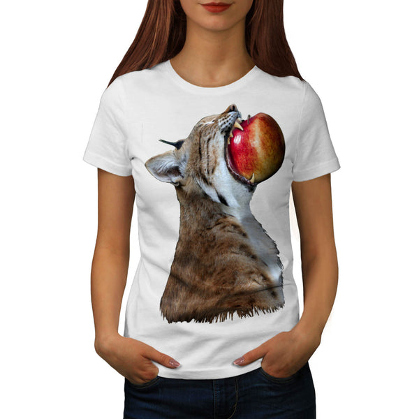 Healthy Apple Bite Womens T-Shirt