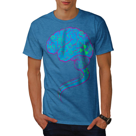 Giant Genius Brain Mens T-Shirt