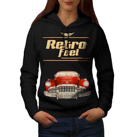 Nostalgia Retro Feel Womens Hoodie
