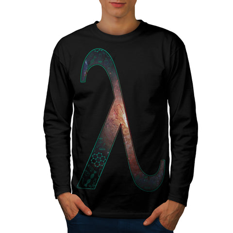Lambda Geek Symbol Mens Long Sleeve T-Shirt