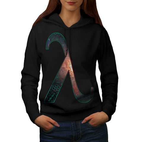 Lambda Geek Symbol Womens Hoodie