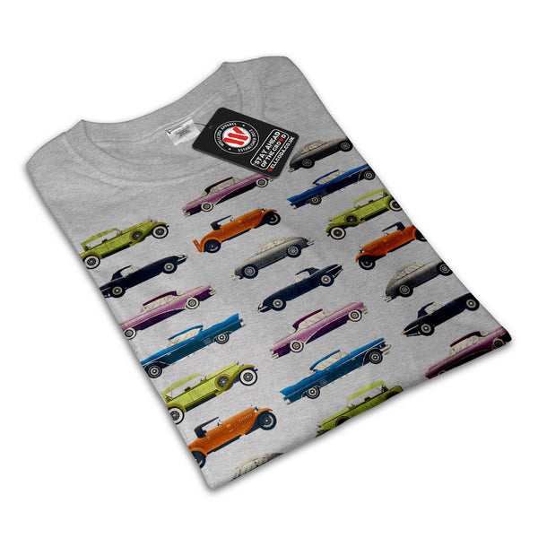 Car Nostalgia Theme Mens T-Shirt