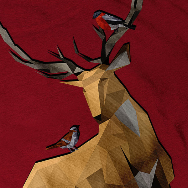 Wild Forest Deer Womens T-Shirt