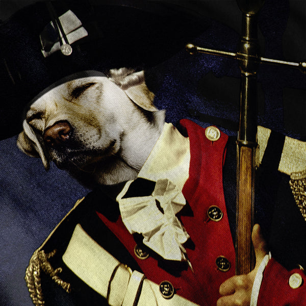 Napoleon Guard Dog Mens Long Sleeve T-Shirt