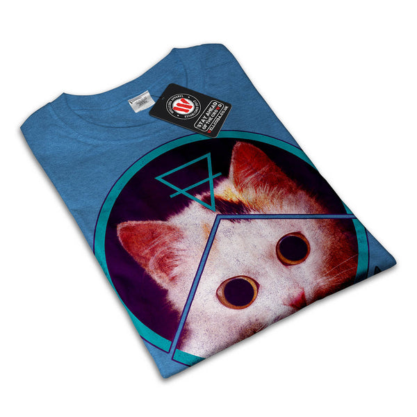 Woah Kitty Surprise Mens T-Shirt