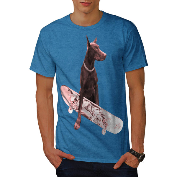 Noble Skater Doggy Mens T-Shirt