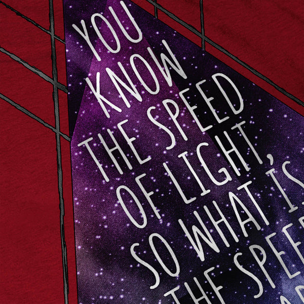 Light And Dark Speed Womens T-Shirt