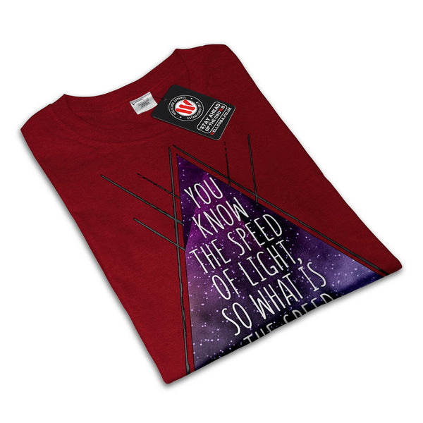 Light And Dark Speed Womens T-Shirt