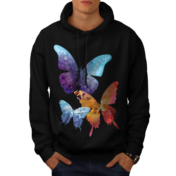 Butterfly Nature Love Mens Hoodie