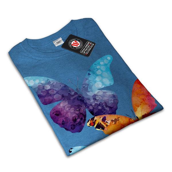 Butterfly Nature Love Womens T-Shirt