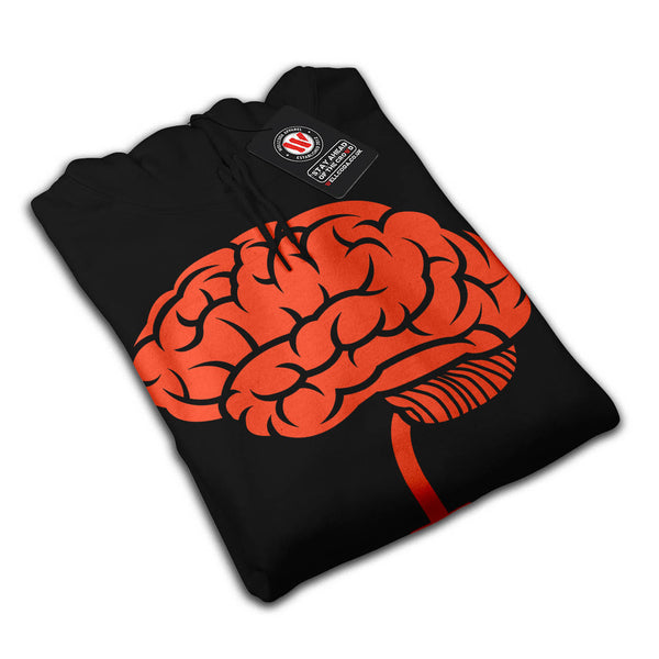 Insert Brain Flash Womens Hoodie