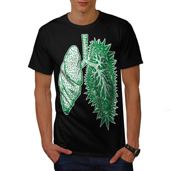 Funny Grass Lung Mens T-Shirt