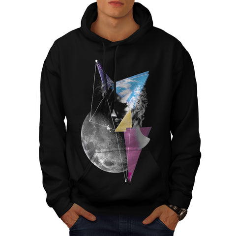 Outer Space People Mens Hoodie