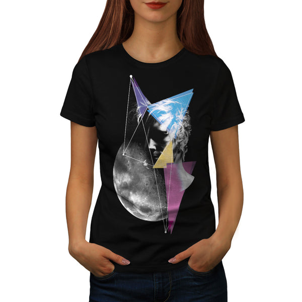 Outer Space People Womens T-Shirt