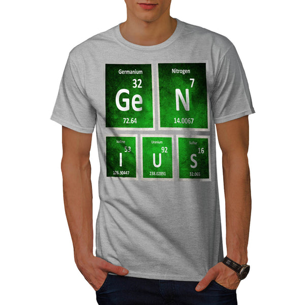Genius Periodic Sign Mens T-Shirt