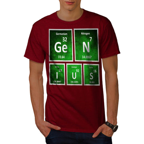 Genius Periodic Sign Mens T-Shirt