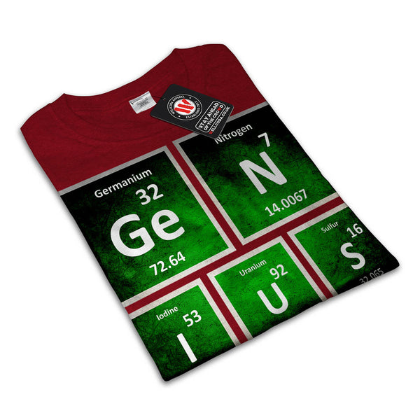 Genius Periodic Sign Mens T-Shirt