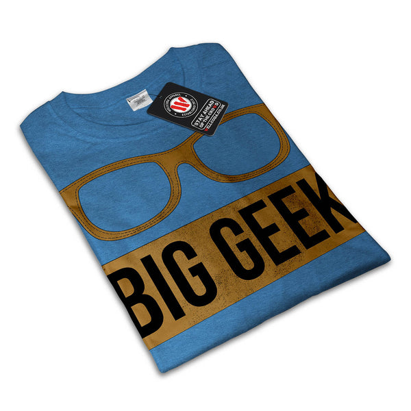 Big Geek Eye Glasses Mens T-Shirt