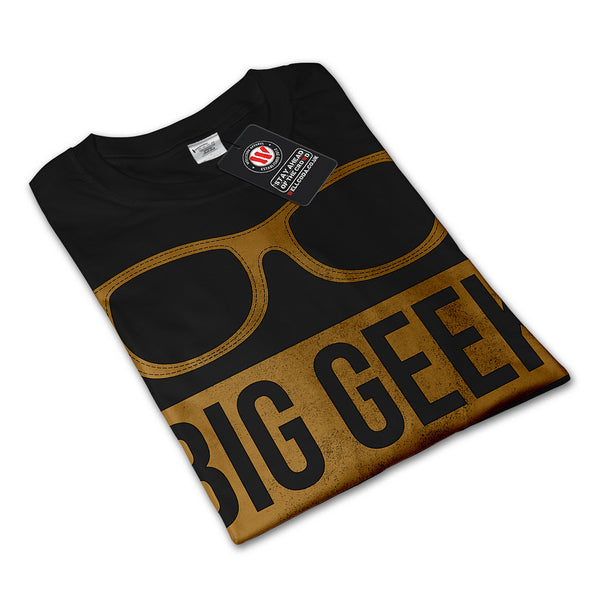 Big Geek Eye Glasses Womens Long Sleeve T-Shirt