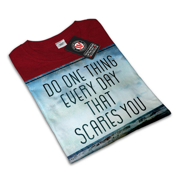 Do One Scary Thing Mens T-Shirt