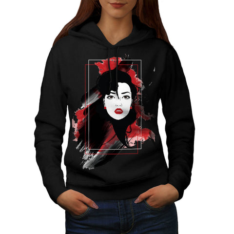 Beautiful Lady Style Womens Hoodie