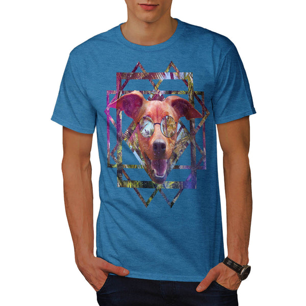 Happy Dog Holiday Mens T-Shirt